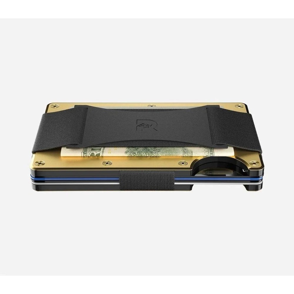 Ridge Wallet Bundle - 24 Karat Gold - NEW!! Cash Strap & Money Clip